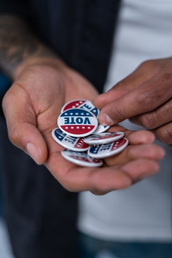 voting hands